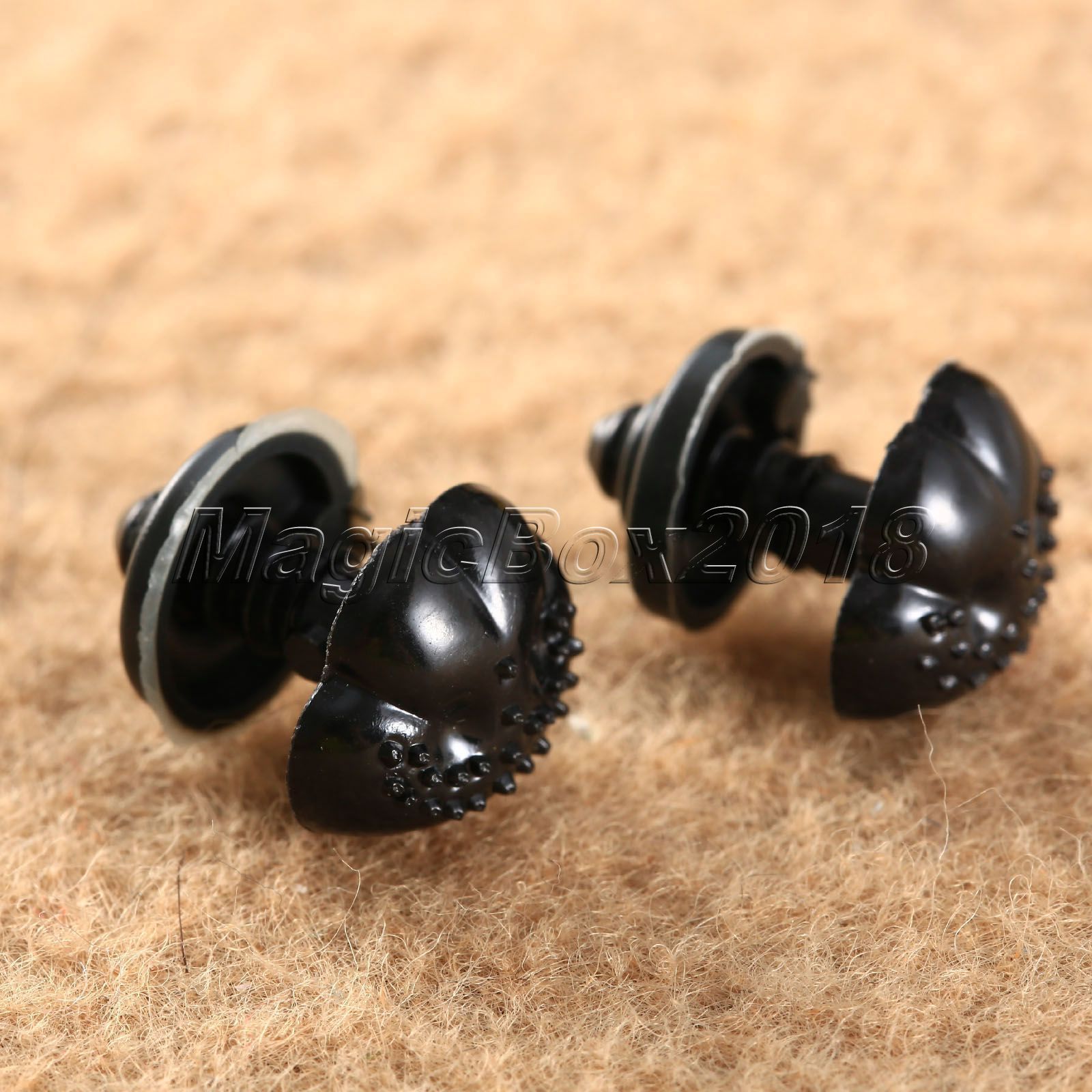 100pcs Black Plastic Noses For Teddy Bear Puppy Doll Stuffed Animal Toy Making