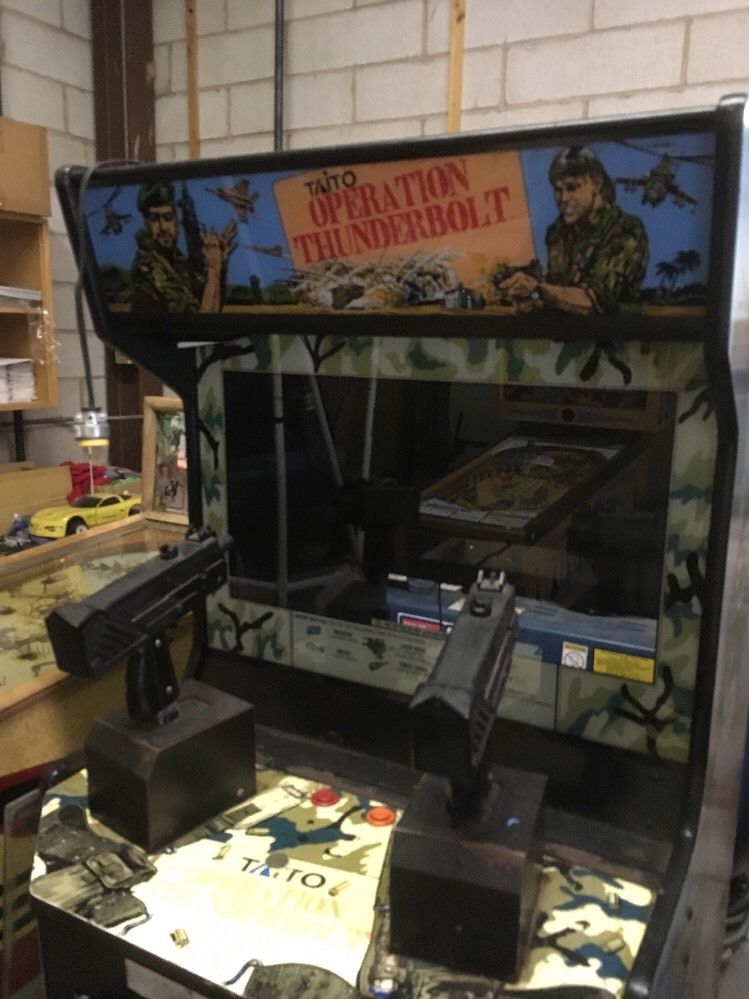 1988 Operation Thunderbolt Arcade Machine