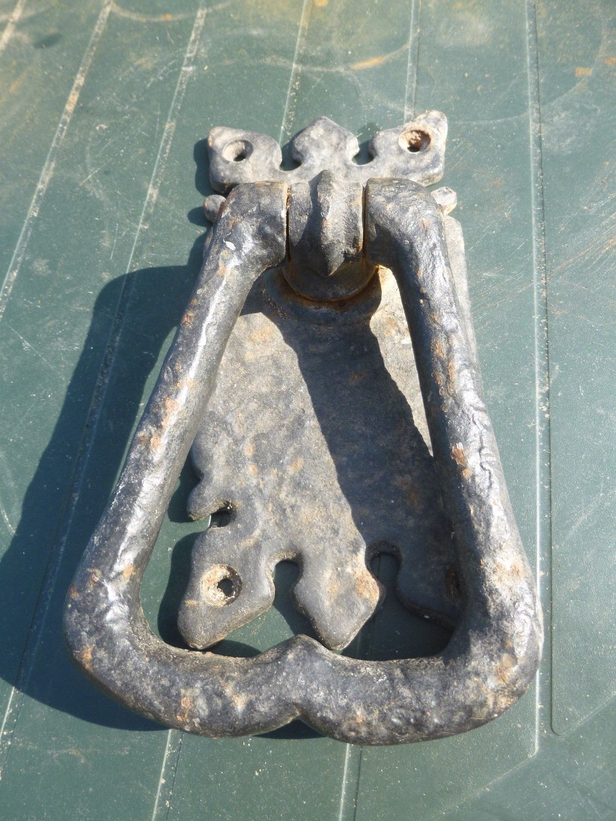 Vintage Cast Iron Door Handle no.2