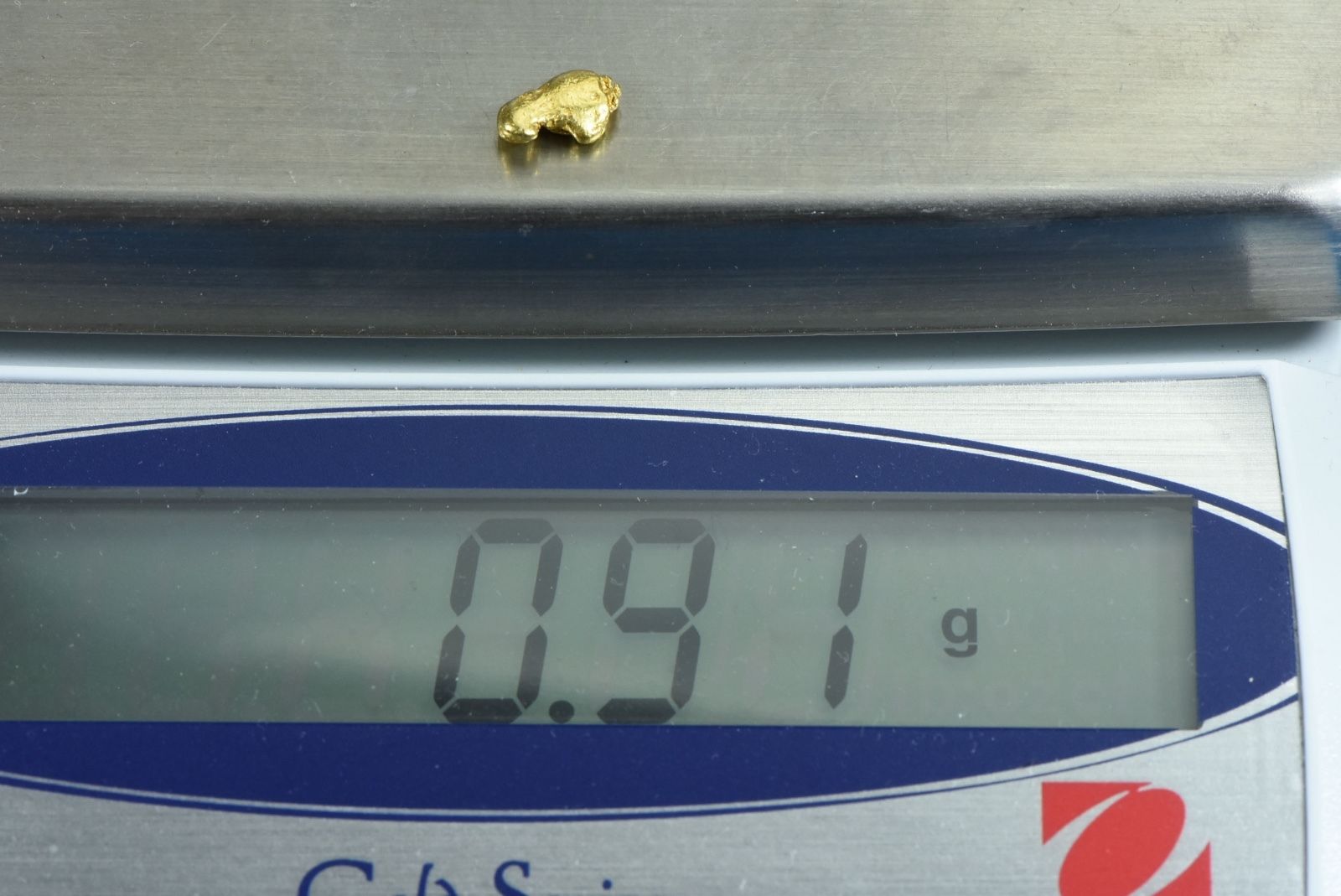 #27 Alaskan BC Natural Gold Nugget .91 Grams Genuine