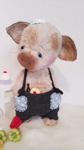 Sewing Pattern For 7,8 Inch Piggy