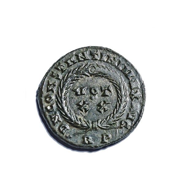 Nice Constantine I Wreath VOT XX Rome mint