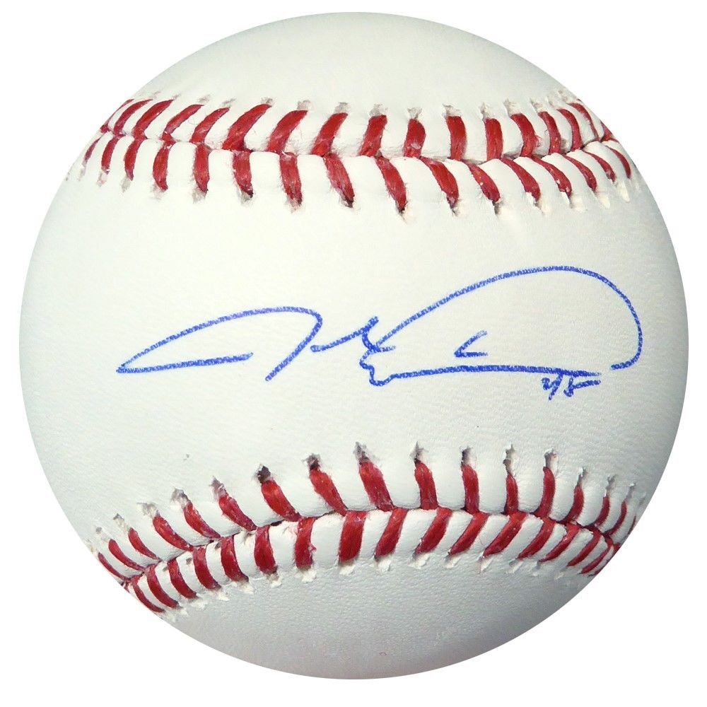 JACOB DEGROM AUTOGRAPHED SIGNED OFFICIAL MLB BASEBALL NEW YORK METS PSA/DNA