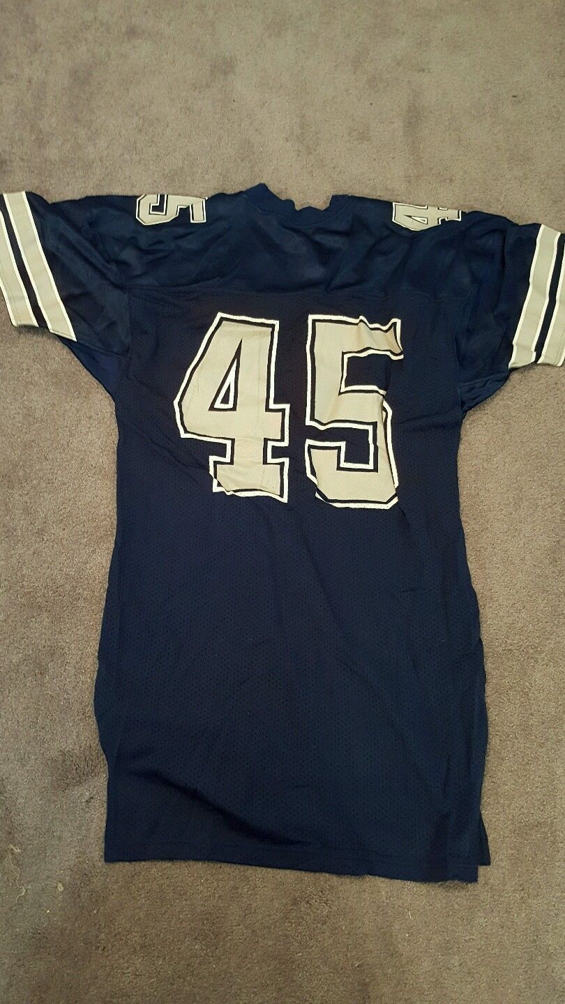 Dallas cowboys game used issued  jersey vintage