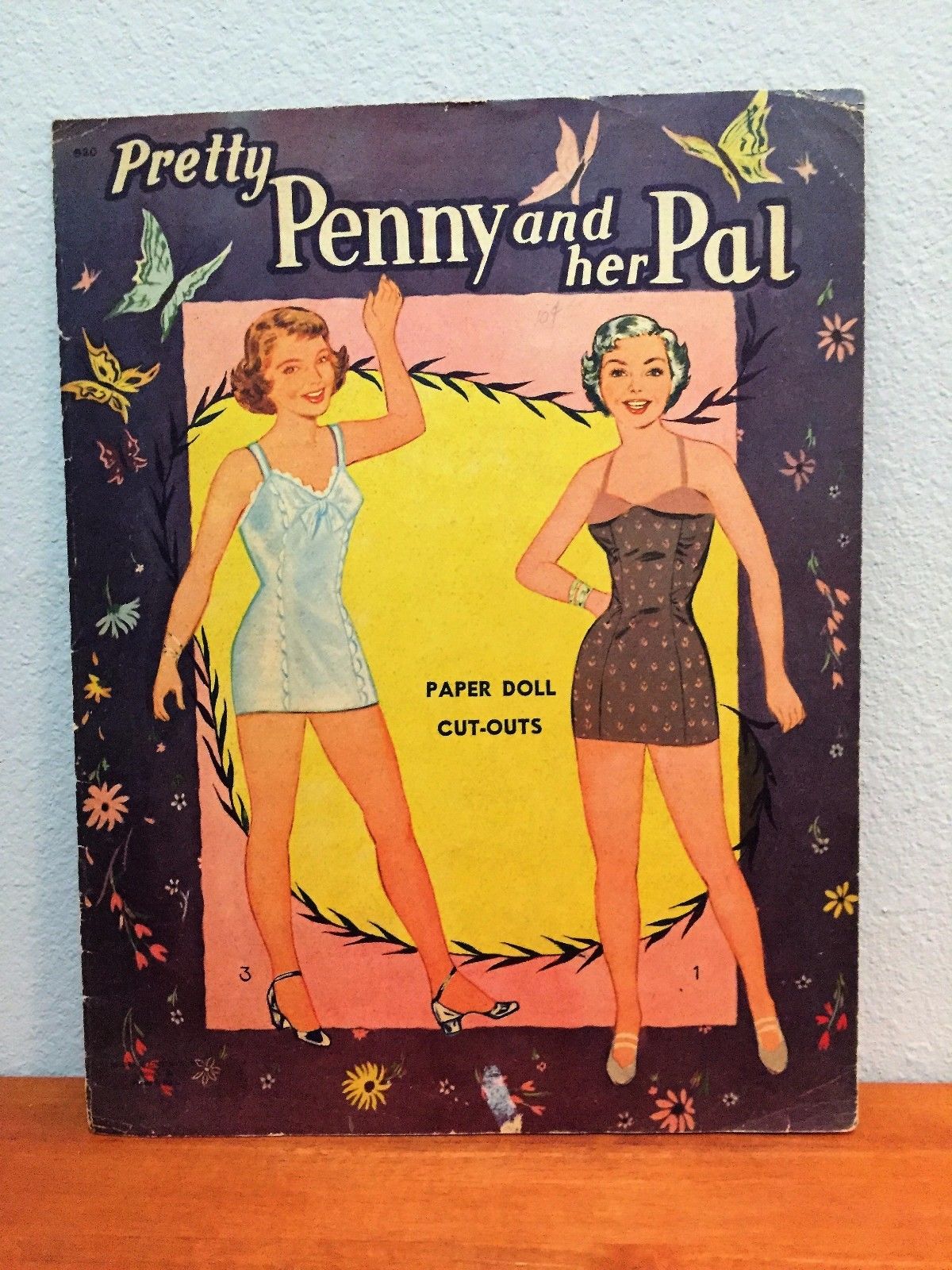 ORIGINAL 1950's - Paper Doll Book UNCUT