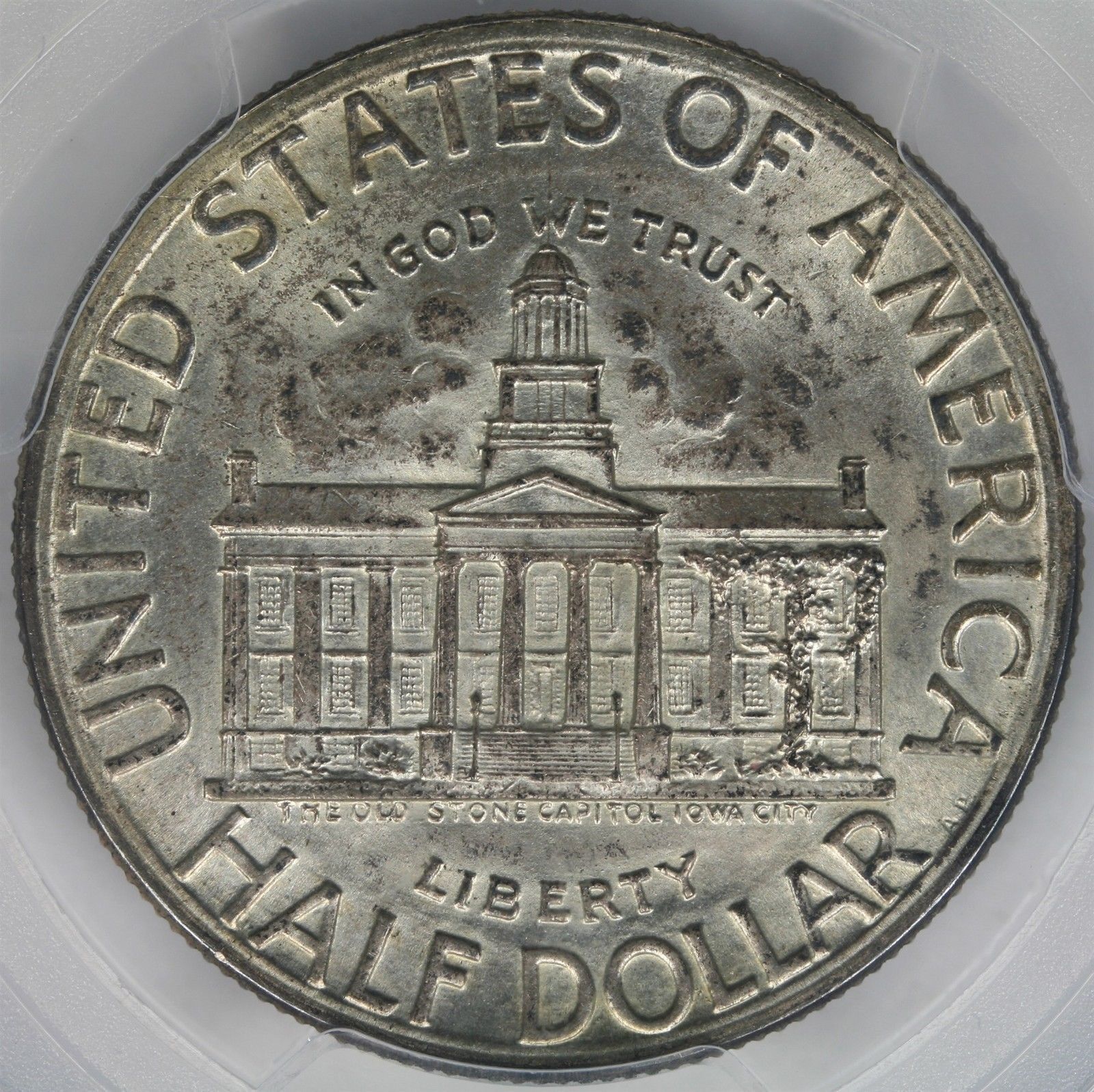 1946 Iowa Half Dollar Silver 50c PCGS MS65