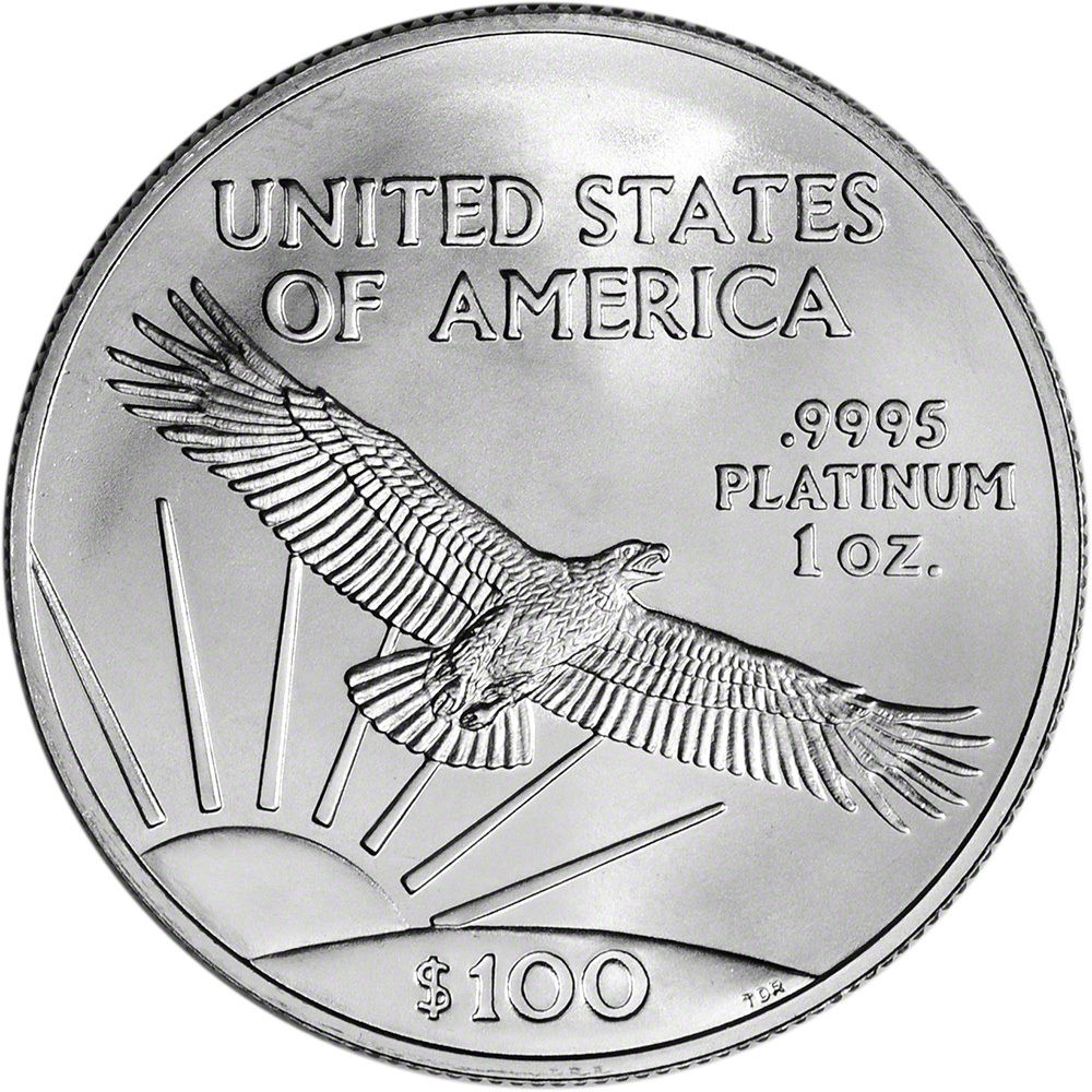 2016 American Platinum Eagle (1 oz) $100 - PCGS MS70 - First Strike