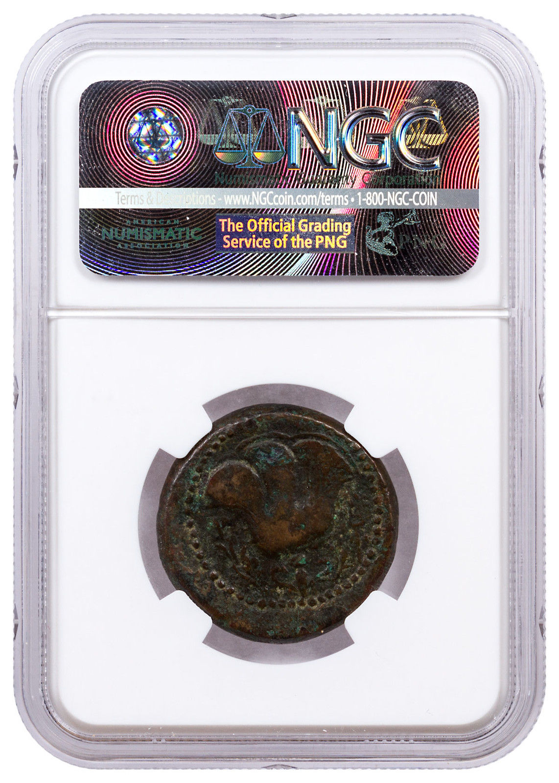 Caria, Isl. of Rhodes AE27 ex. Alexander Pasha, Prince of Samos NGC VF SKU47686