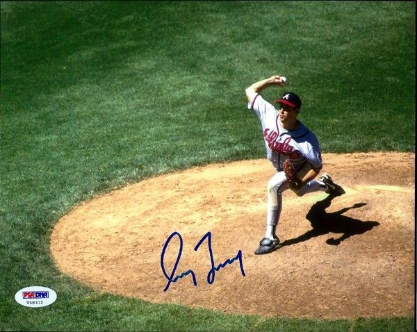 GREG MADDUX AUTHENTIC AUTOGRAPHED SIGNED 8X10 PHOTO ATLANTA BRAVES PSA/DNA