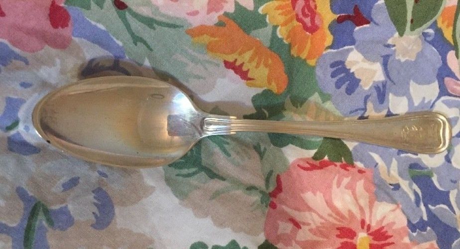 VINTAGE GORHAM OLD FRENCH STERLING SILVER SPOON MONO H