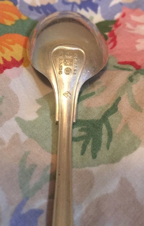 VINTAGE GORHAM OLD FRENCH STERLING SILVER SPOON MONO H