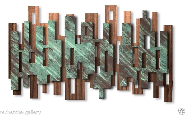 Abstract Metal Wall Art Elevate by Ash Carl Modern Home Decor Metal Sculpture