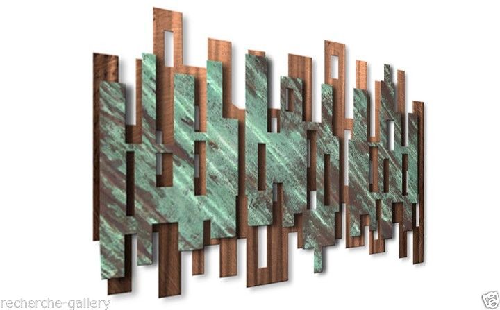 Abstract Metal Wall Art Elevate by Ash Carl Modern Home Decor Metal Sculpture