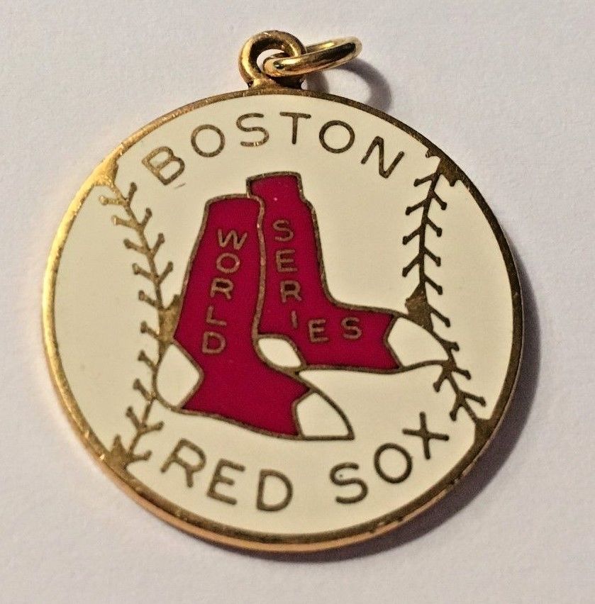 Rare Original BALFOUR 1975 Boston Red Sox World Series Media Press Pendant