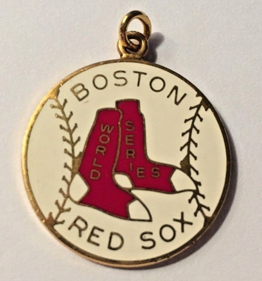 Rare Original BALFOUR 1975 Boston Red Sox World Series Media Press Pendant