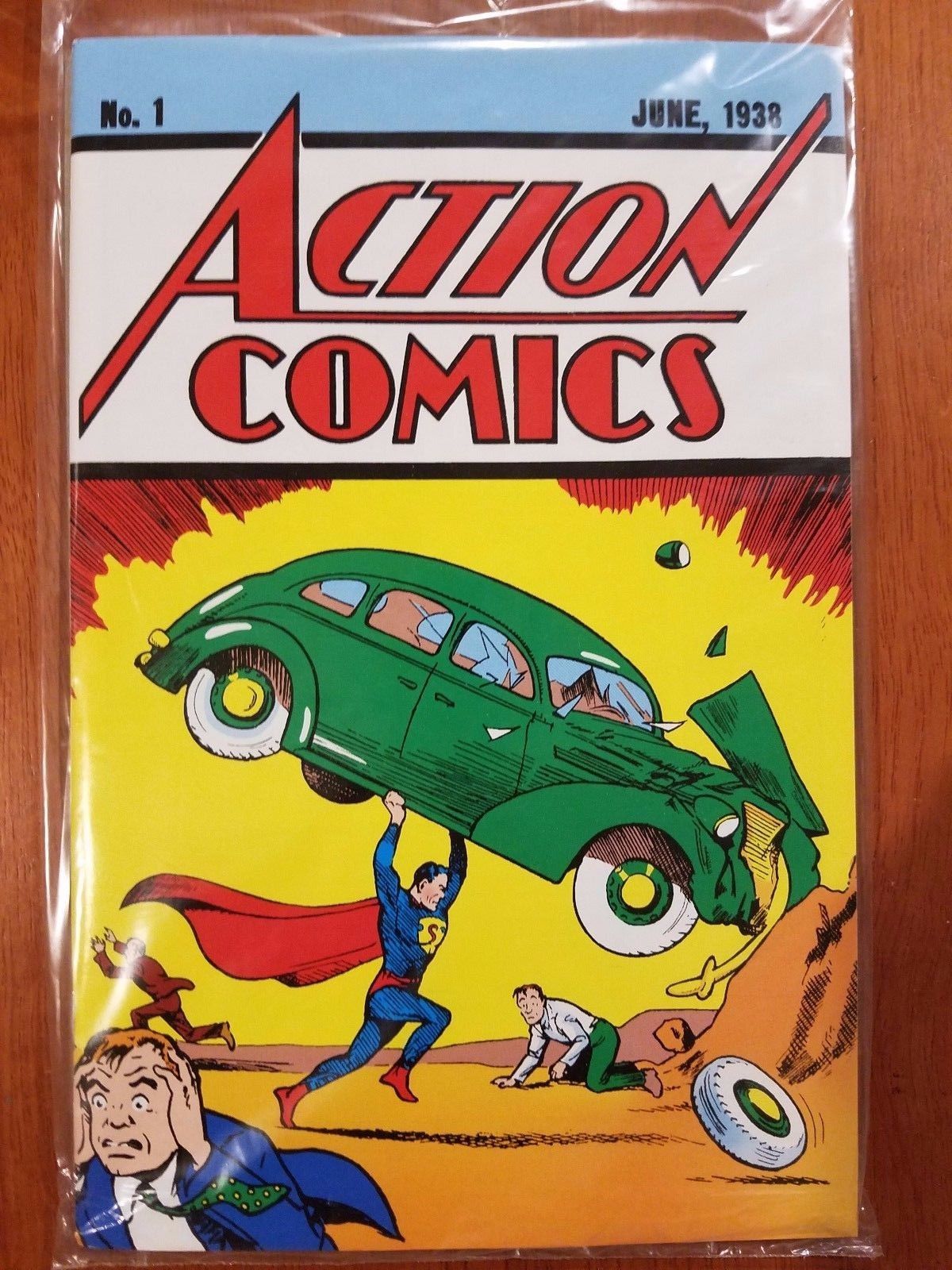 Loot Crate Exclusive Action Comics No 1 Superman Unopened Reprint NEW! w COA