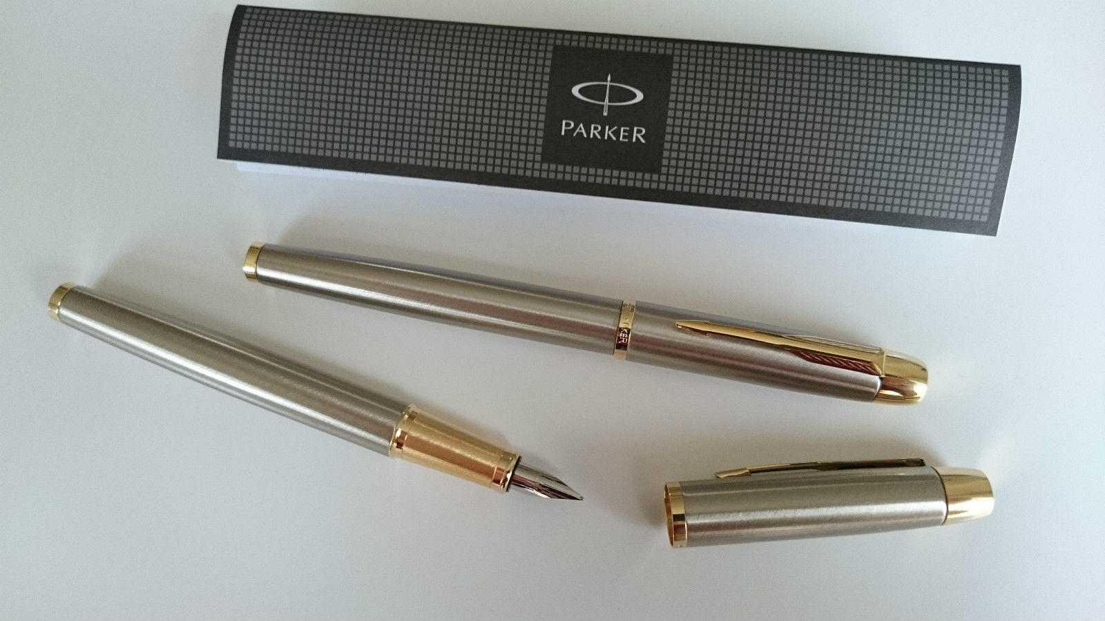 Personalised Engraved PARKER IM Pen Rollerball Pen Fountain Pens Set GREAT GIFT