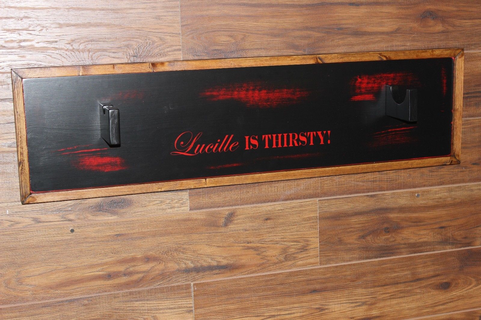 *** Wall Plaque Included***Negan Lucille Bat Prop/Replica ~~The Walking Dead~~