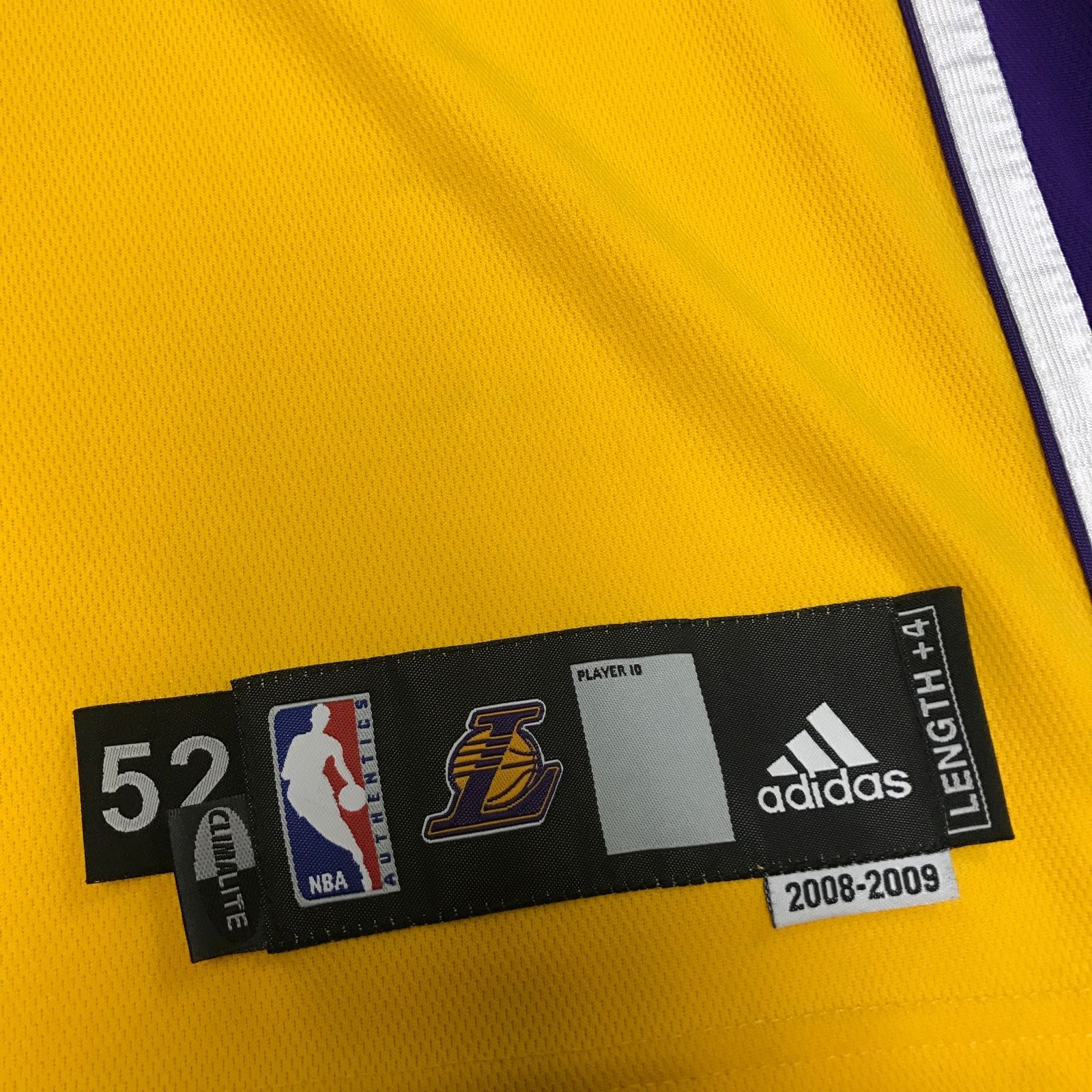 2008-09 Pau Gasol Game Used Signed Los Angeles Lakers Jersey JSA COA