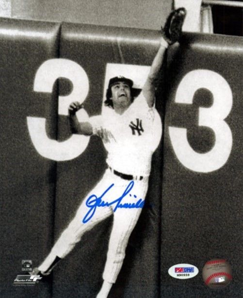 LOU PINIELLA AUTHENTIC AUTOGRAPHED SIGNED 8X10 PHOTO NEW YORK YANKEES PSA/DNA