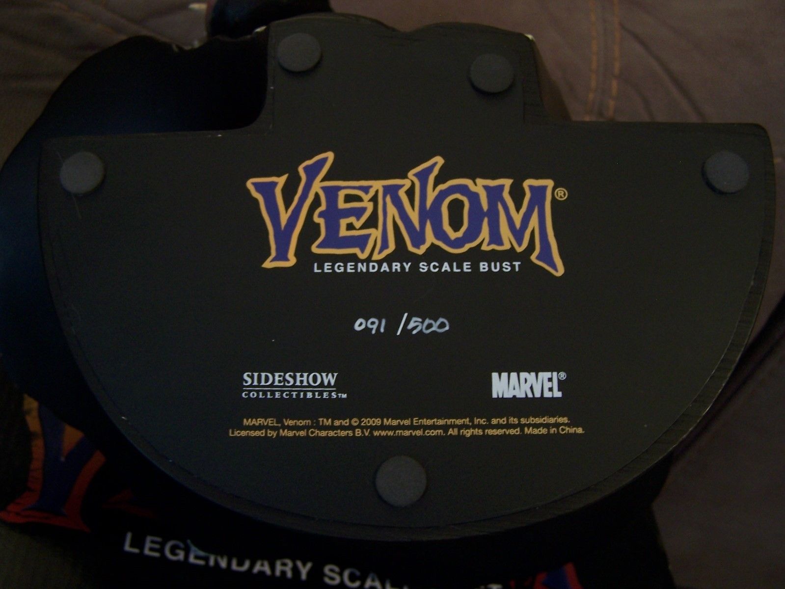 Sideshow Collectibles Venom Legendary Scale Bust