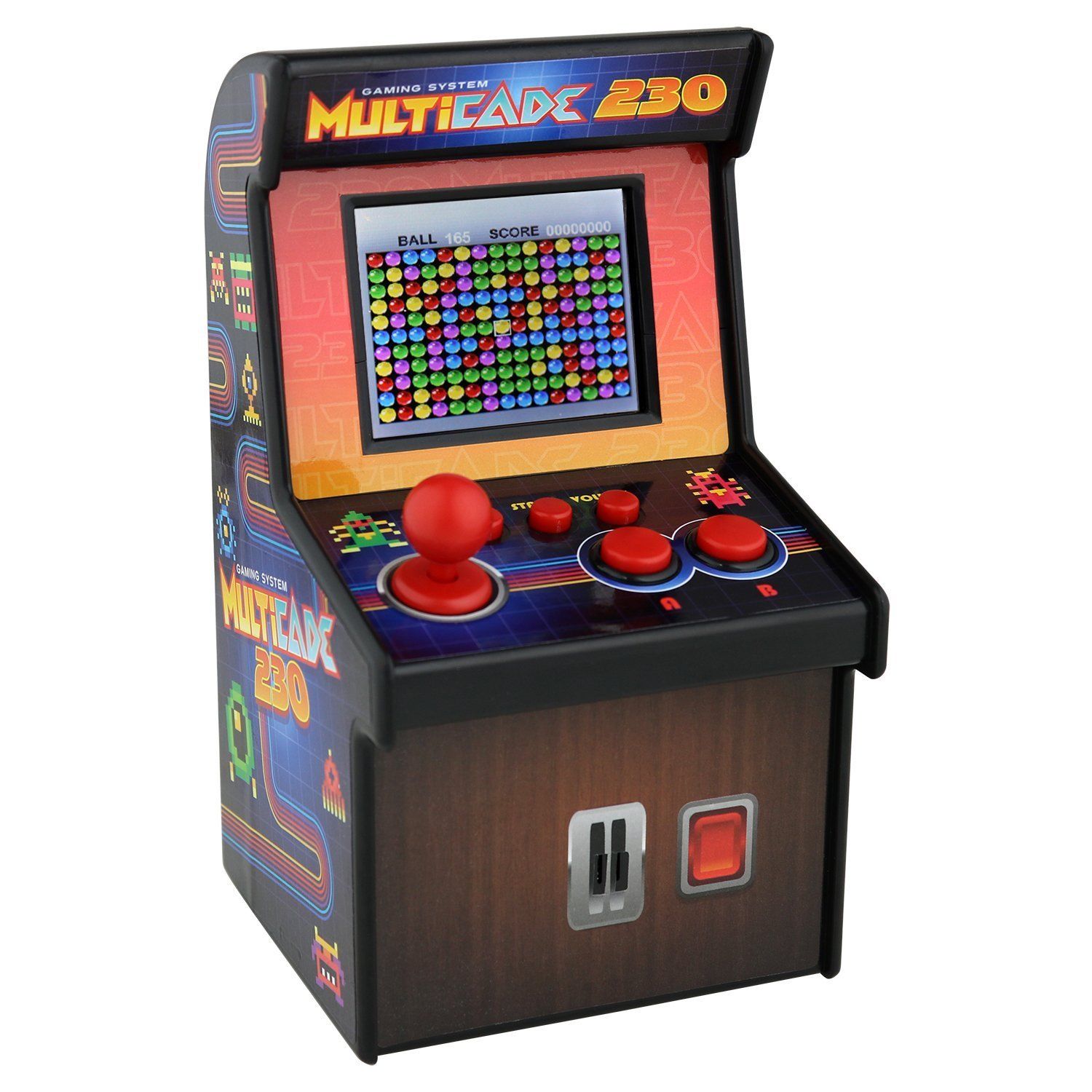 SoundLogic XT Multicade 230 Miniature Retro Arcade Video Game Machine