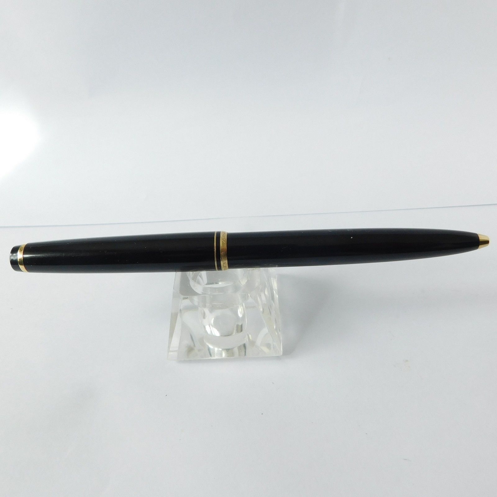 Vintage MONTBLANC No 28 Black/Gold lever mechanism Ballpoint Pen Germany