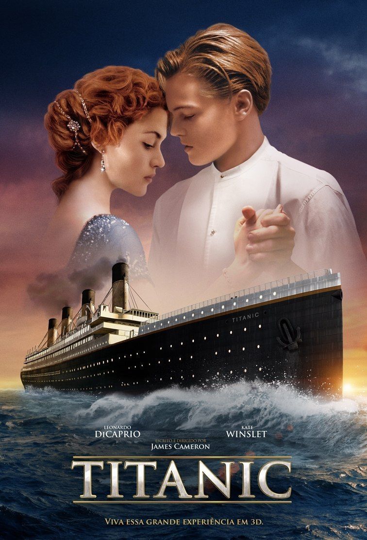 Movie TITANIC Print Art silk poster