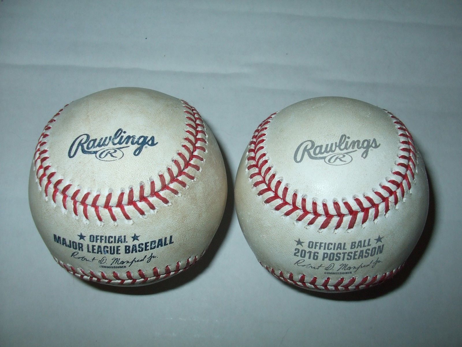 2016 Washington Nationals opening day and postseason Game-Used Baseball