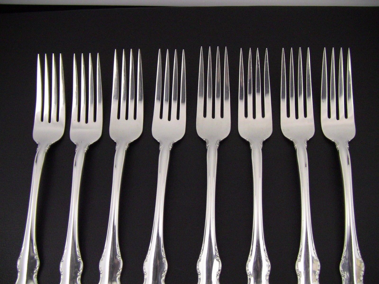 Vintage Towle "French Provincial" Sterling Silver Dinner Forks 7 1/4" /Set of 8