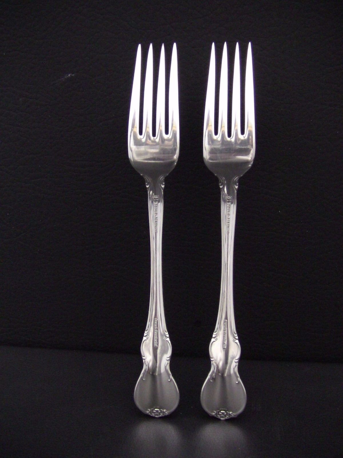 Vintage Towle "French Provincial" Sterling Silver Dinner Forks 7 1/4" /Set of 8