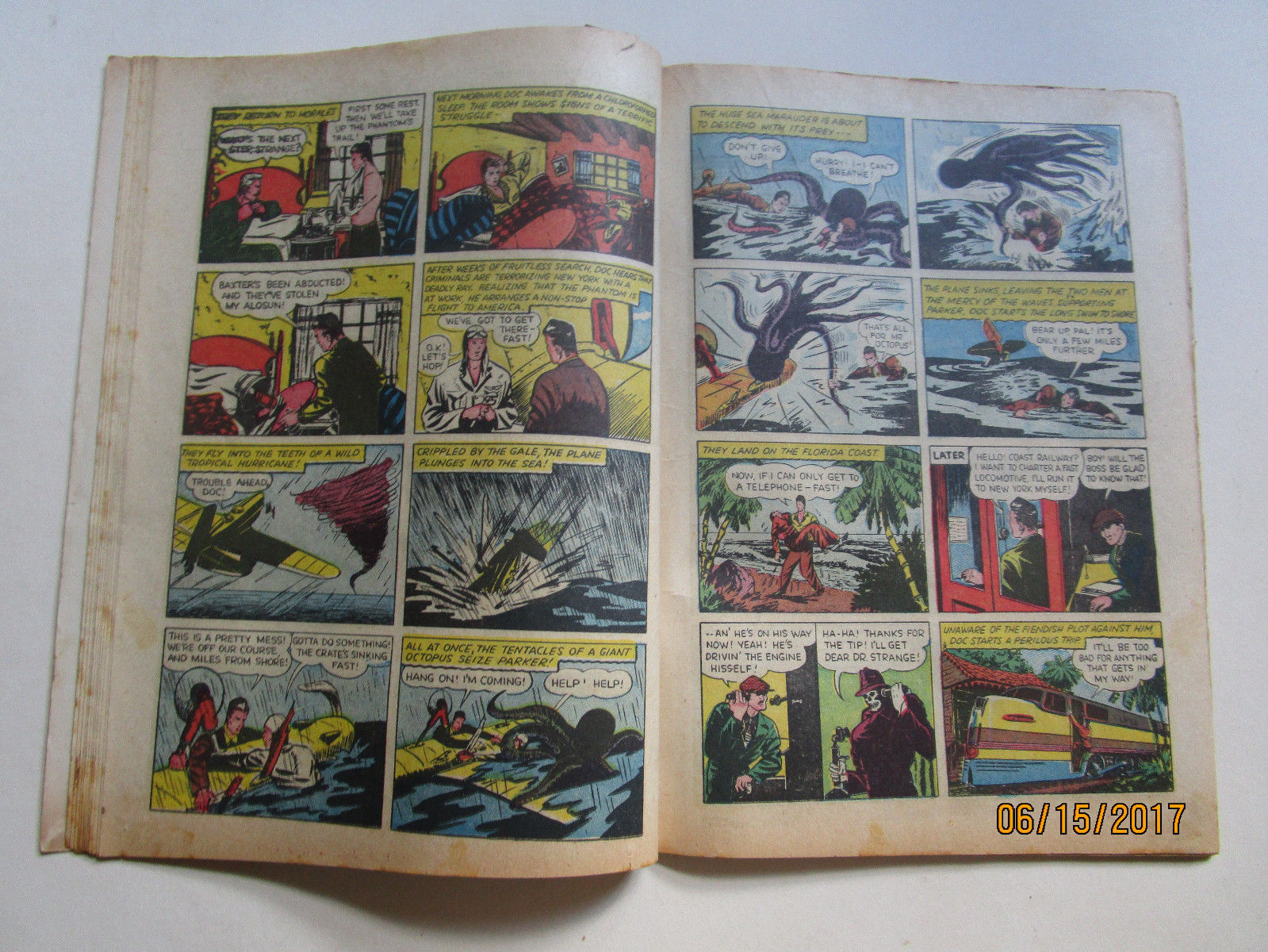 THRILLING COMICS # 1 -  FEB 1940 ISSUE