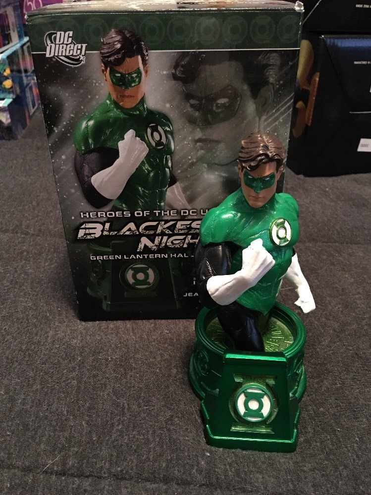 Heroes Of The DC Universe Blackest Night Hal Jordan Mini Bust #632/3500