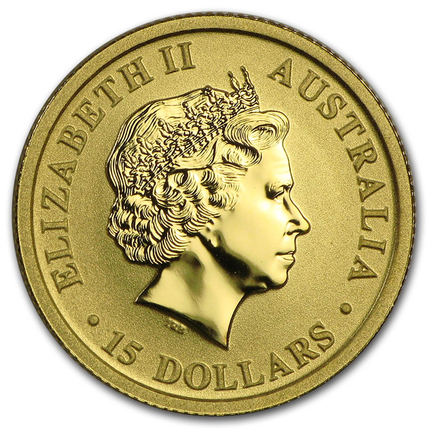 Australia 1/10 oz Gold Kangaroo/Nugget BU (Random Year) - SKU #22944