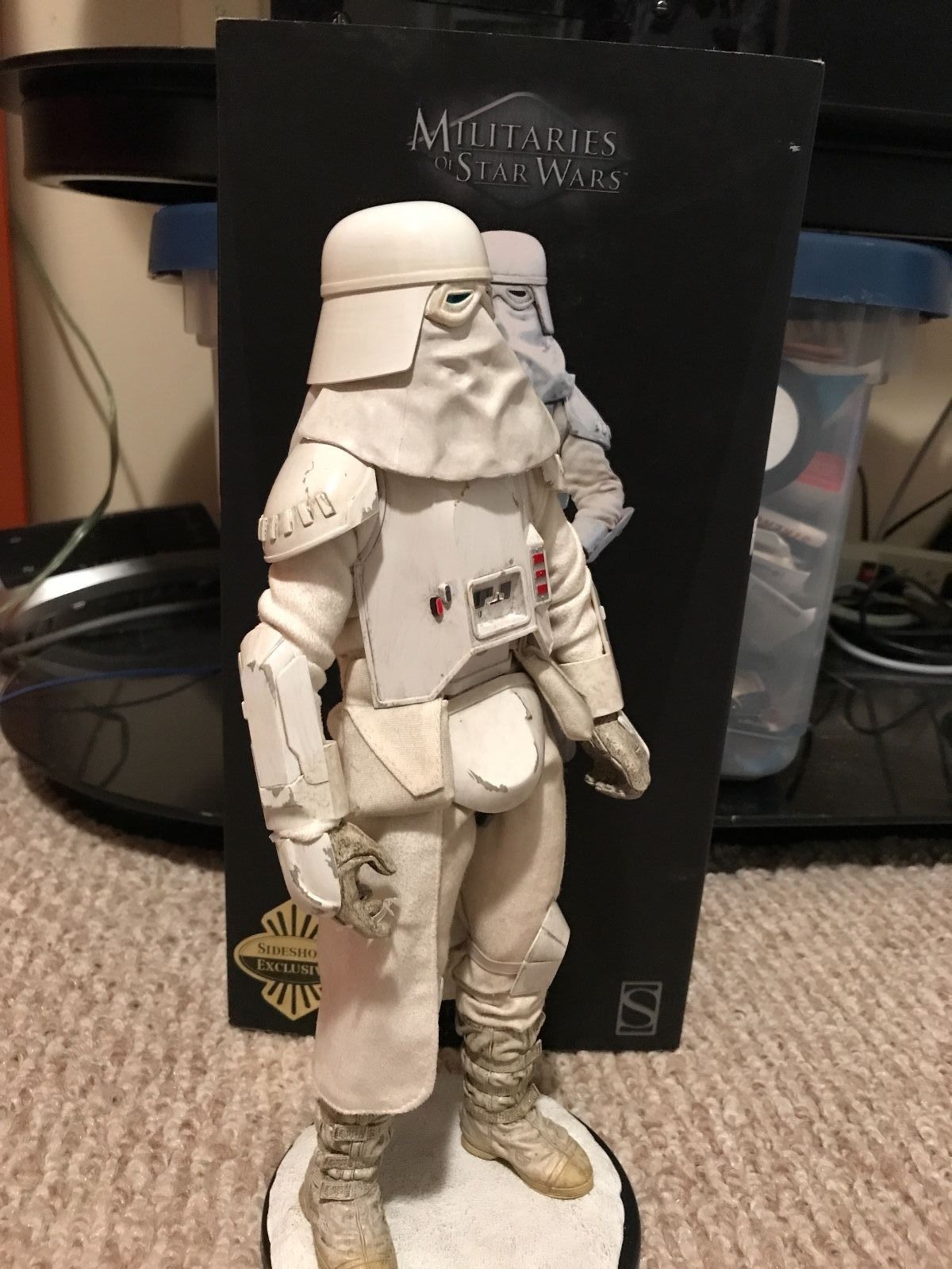 SNOWTROOPER EXCLUSIVE SIDESHOW Star Wars Collectibles 1/6 Scale Figure