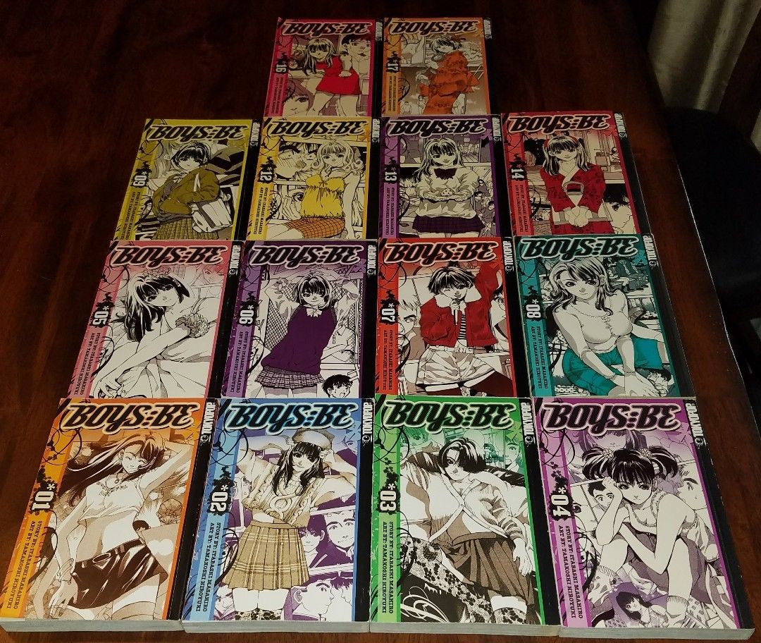 Boys Be Manga 1 thu 9 12, 13, 14, 16, 17  Tokyopop 14 volumes Graphic Novel