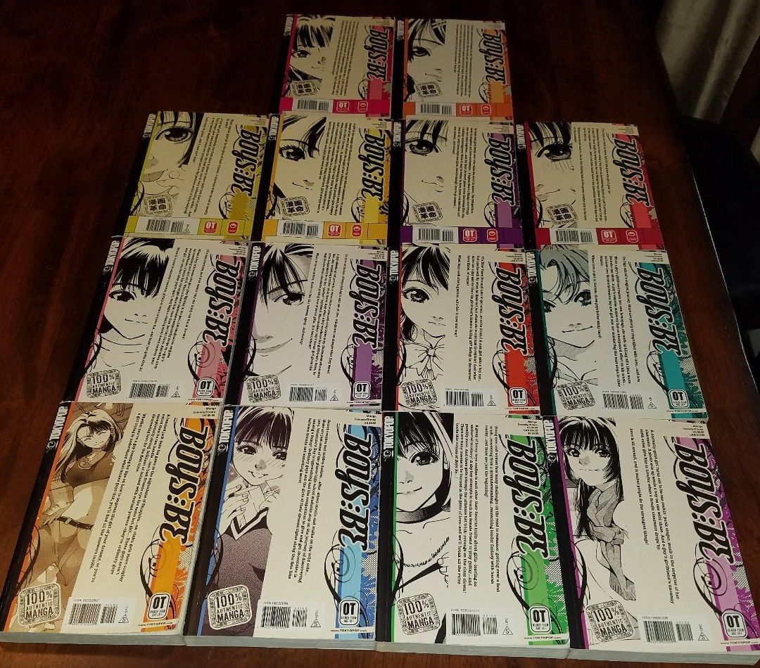 Boys Be Manga 1 thu 9 12, 13, 14, 16, 17  Tokyopop 14 volumes Graphic Novel