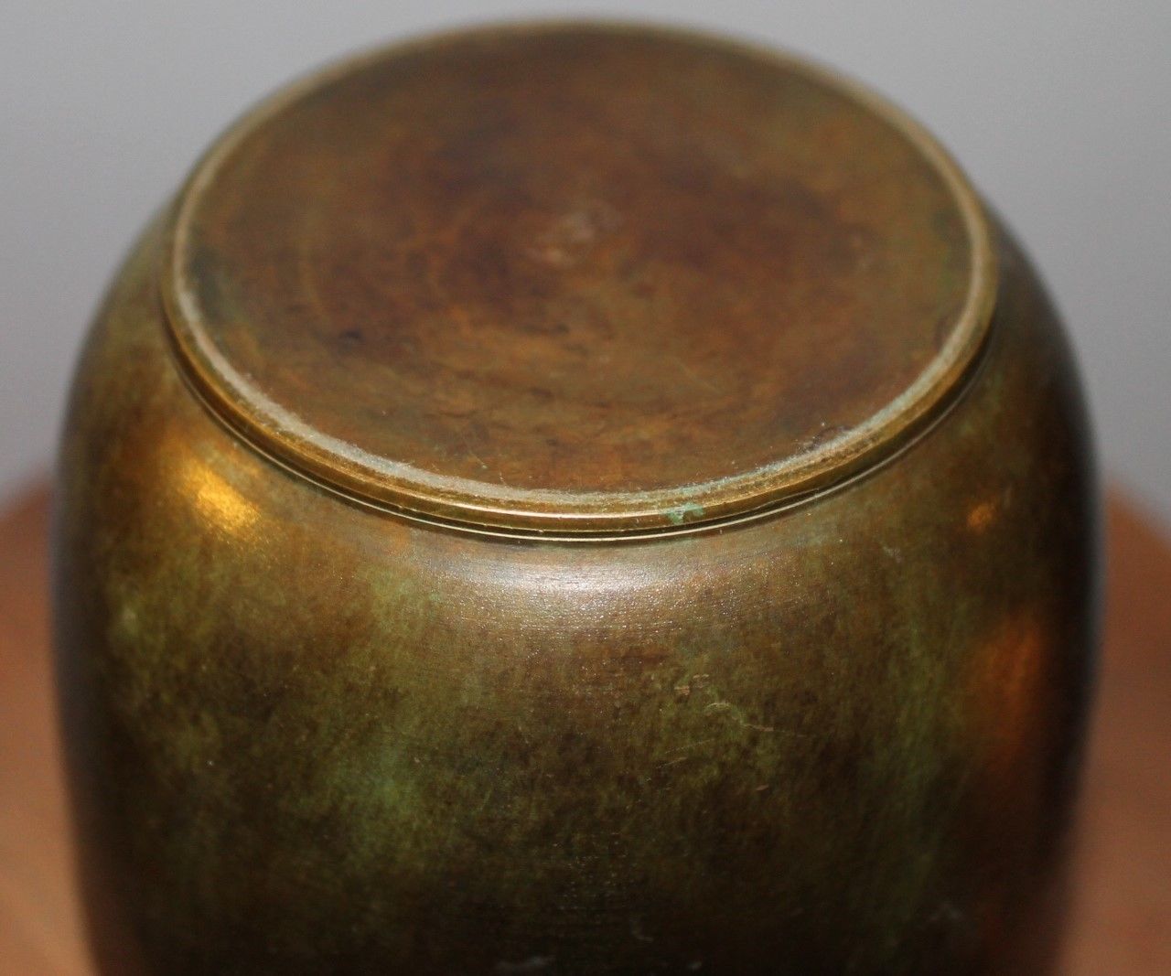 Art Deco  ORI bronze vase