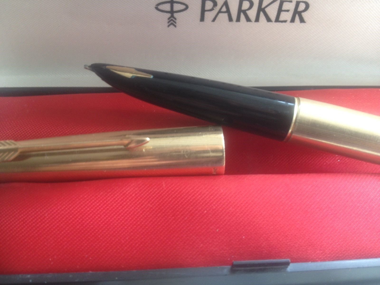 Vintage Boxed Parker 61 12ct gold filled fountain pen in original box