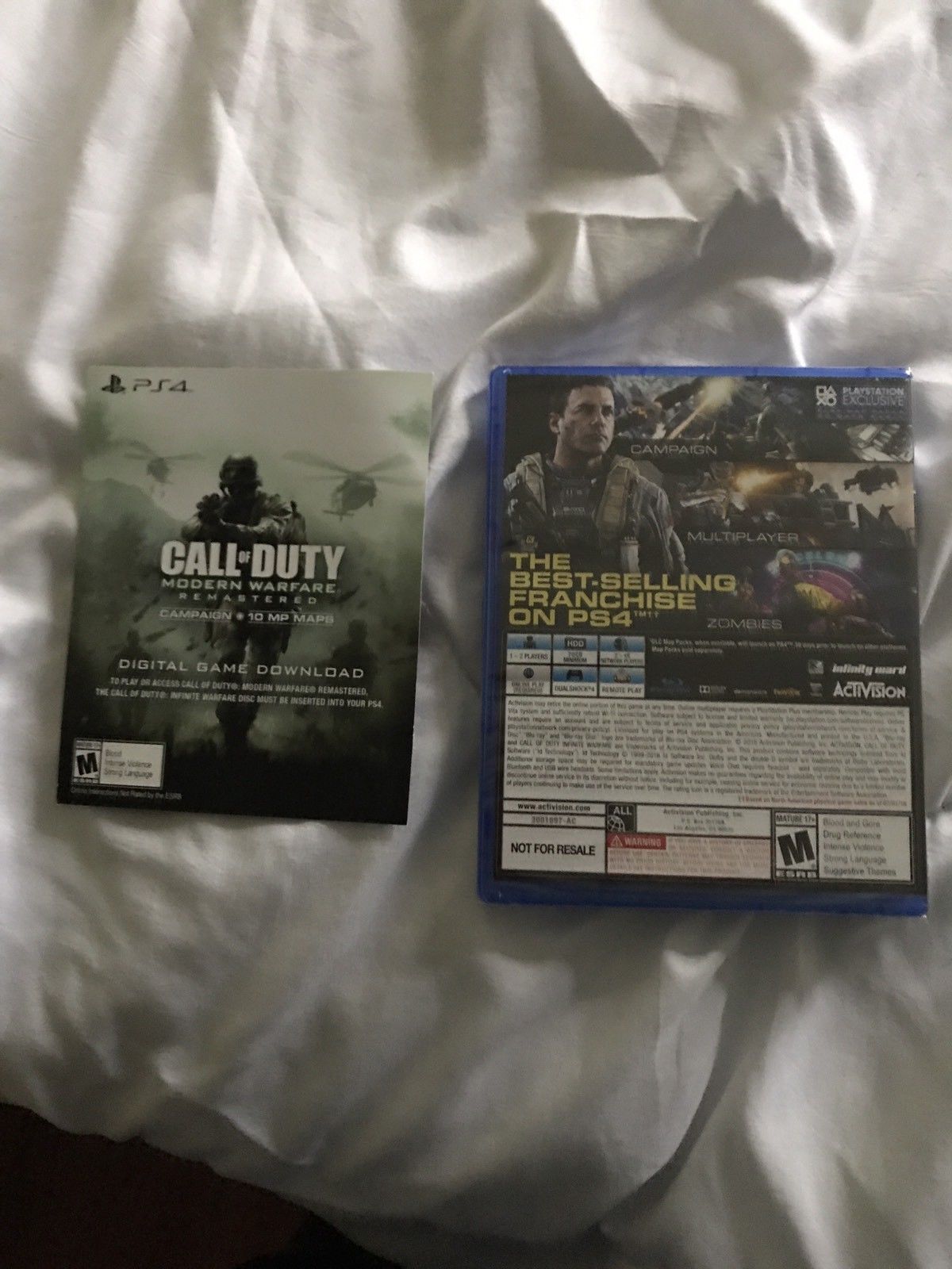 Infinite Warfare Modern Warfare Remastered