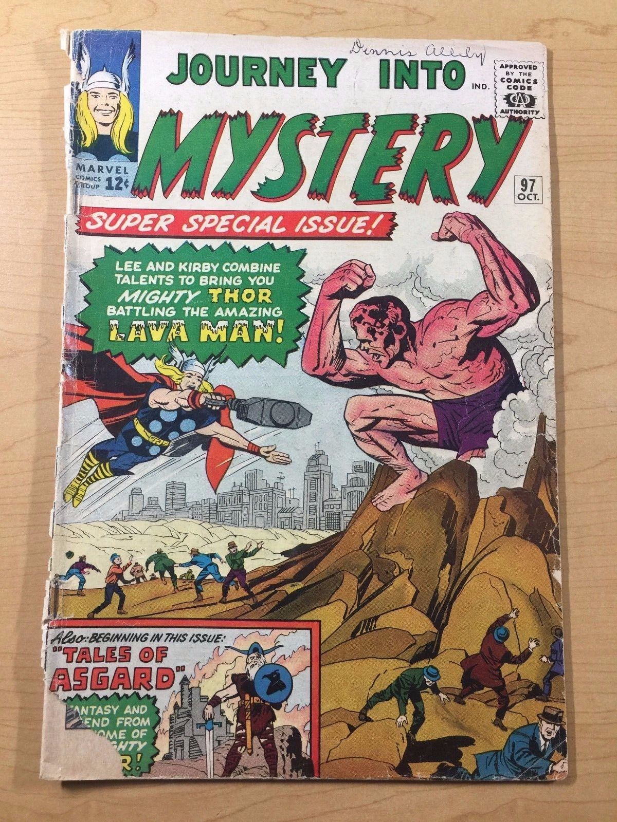 Marvel JOURNEY INTO MYSTERY #97 1st TALES OF ASGARD Key THOR Ships FREE FR