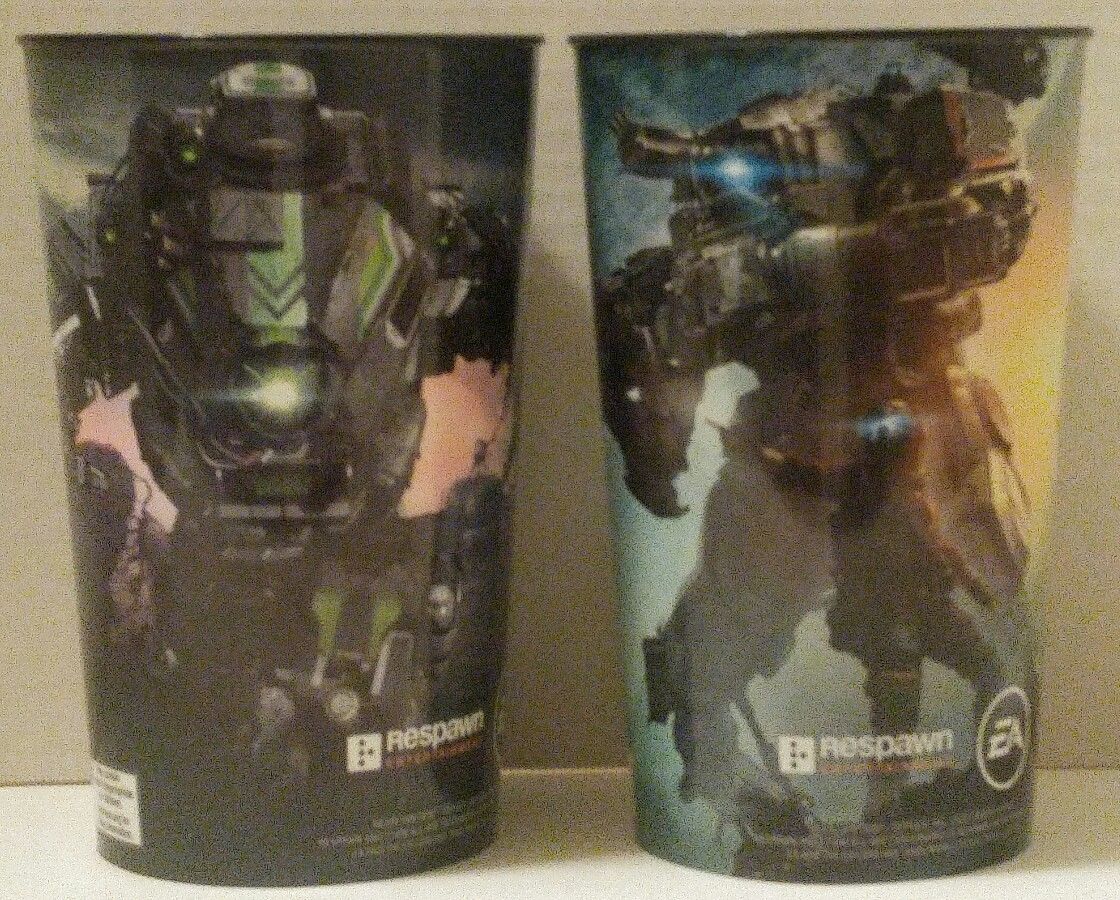 TITANFALL 2 Mountain Dew CUPS 7-Eleven EA Slurpee RESPAWN Game FUEL YOUR TITAN