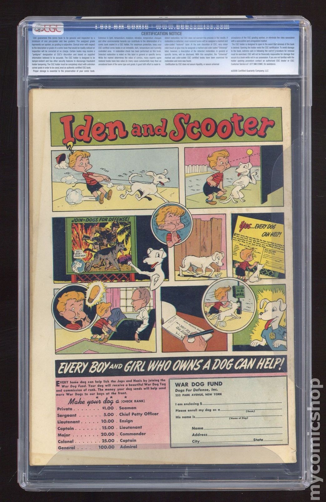 Kid Komics (1943) #2 CGC 6.0 1213387014