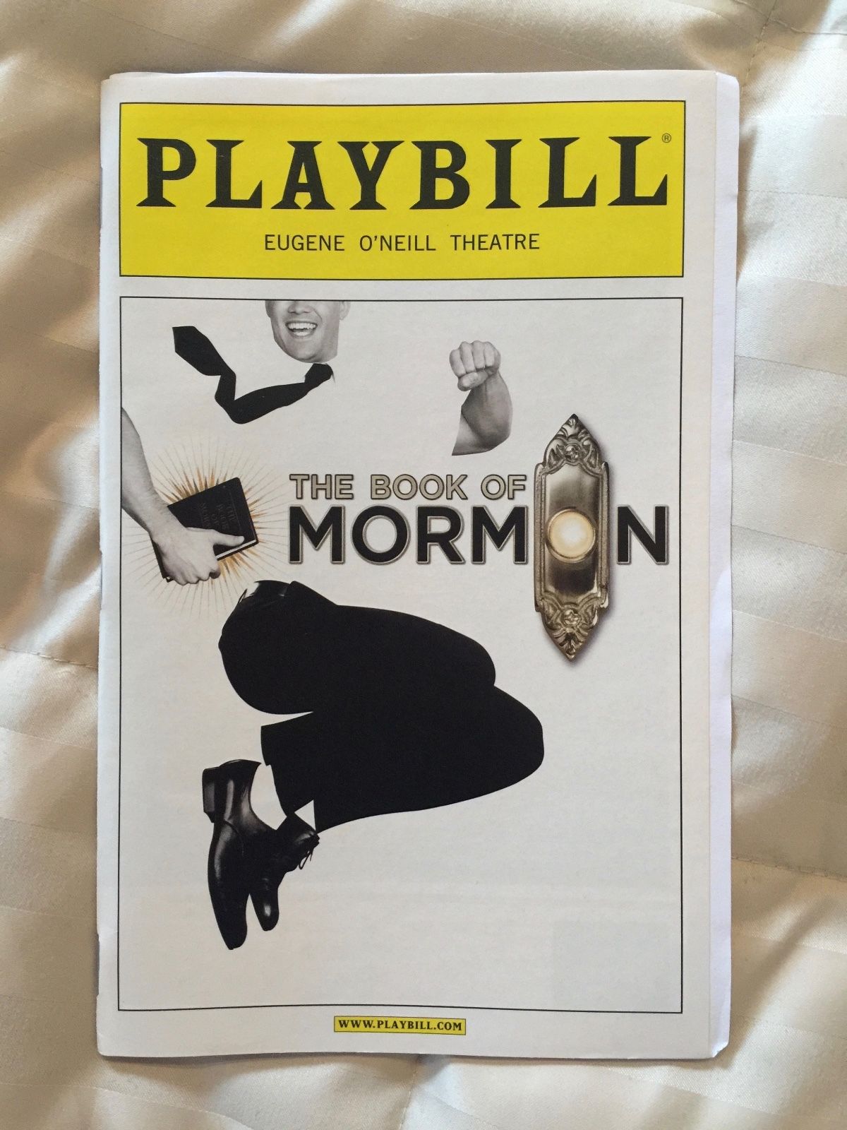 Book of Mormon Playbill starring Josh Gad and Andrew Rannells July 2011 OBC