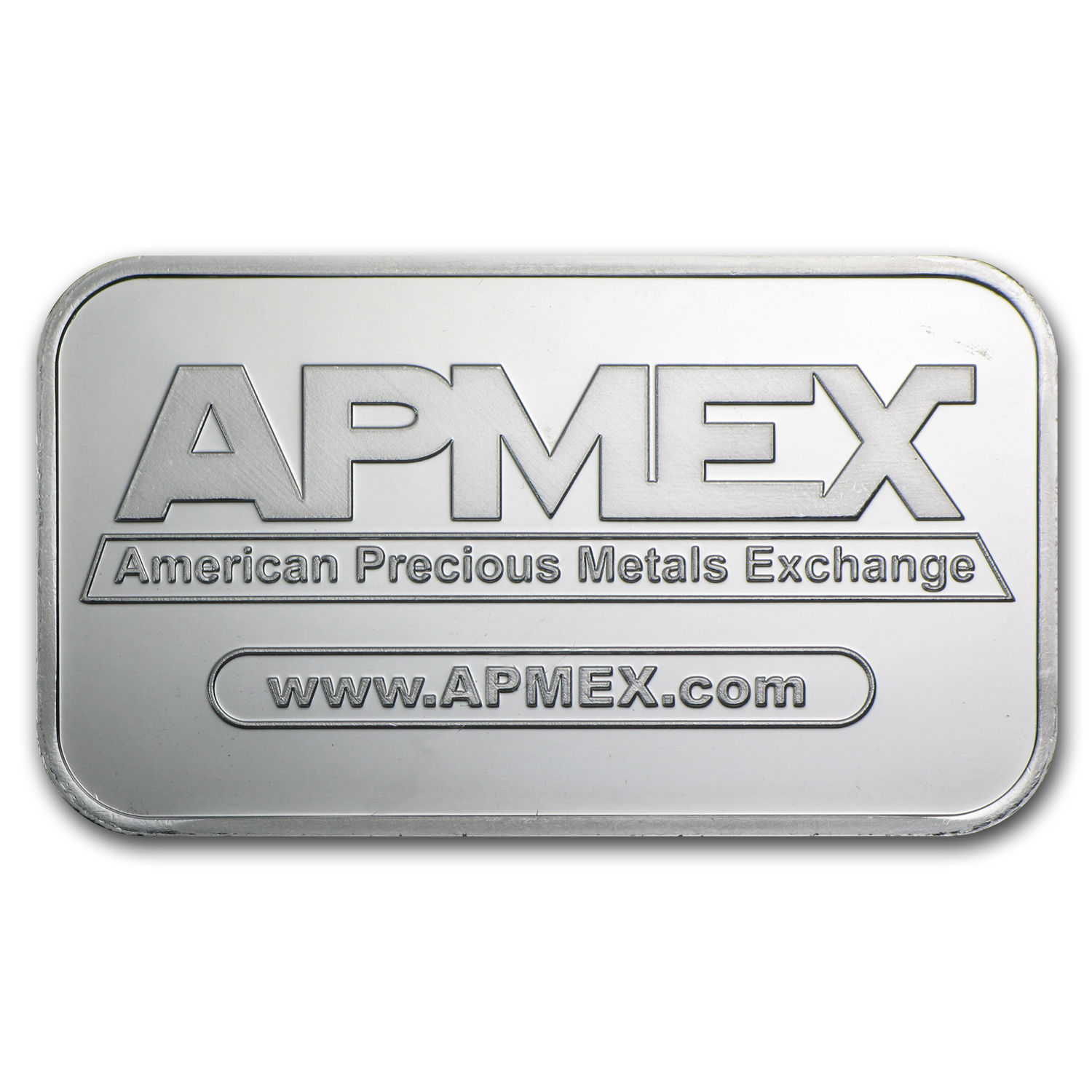 1 oz APMEX Silver Bar .999 Fine Lot of 10 - SKU #81774