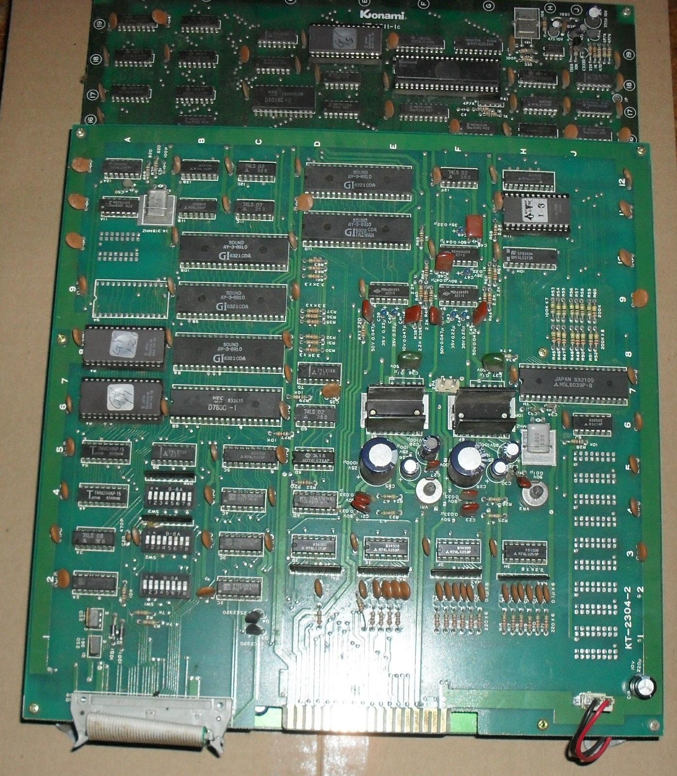 Konami - GYRUSS - Arcade - PCB SET - TESTED WORKING 100% -