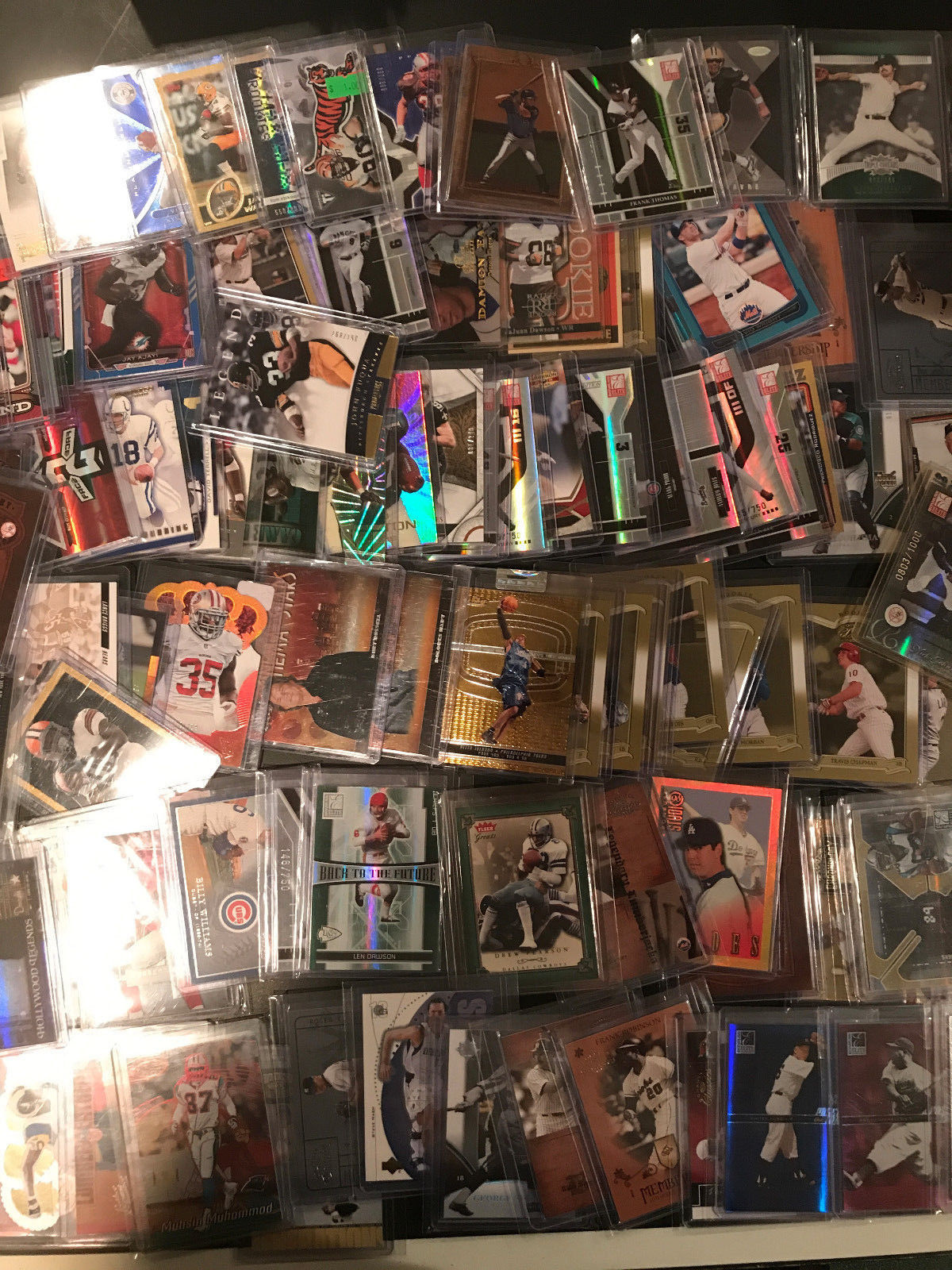 Huge Lot 1,100+ ALL NUMBERED #ed Card Collection NBA NFL MLB Stars RC Insert!