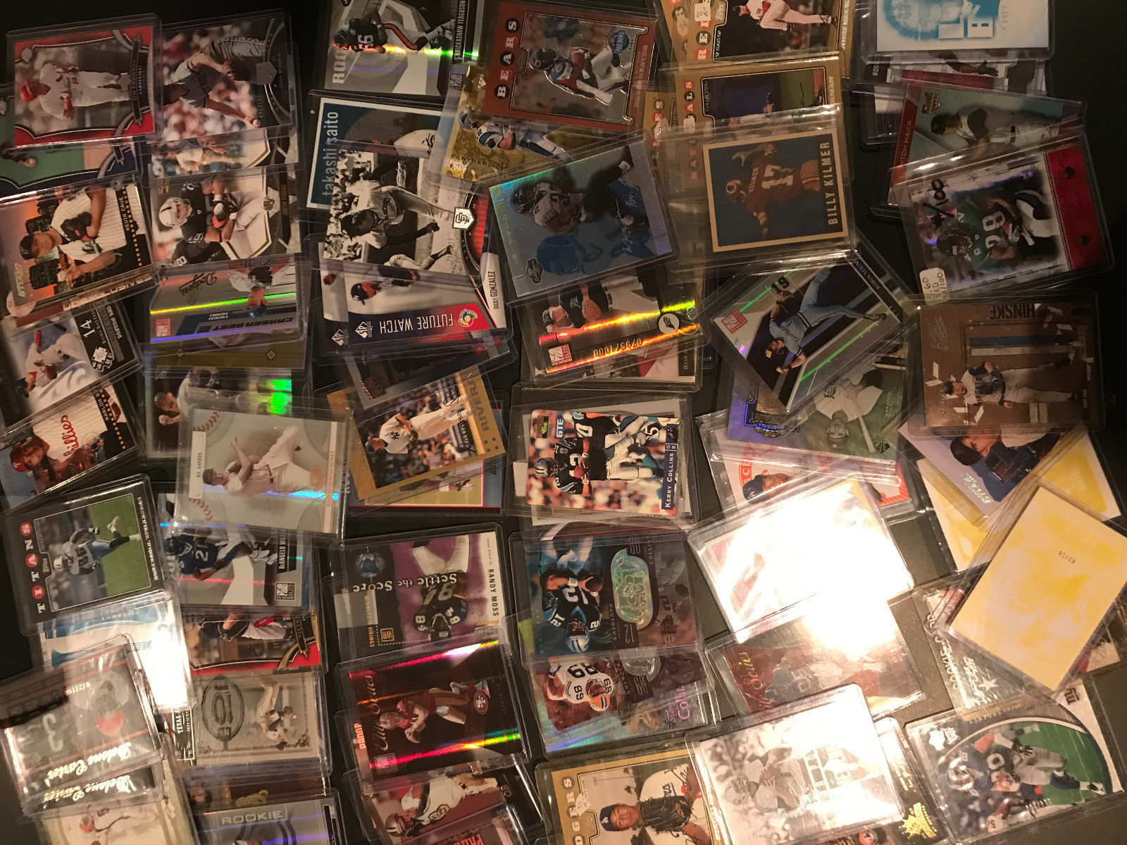 Huge Lot 1,100+ ALL NUMBERED #ed Card Collection NBA NFL MLB Stars RC Insert!