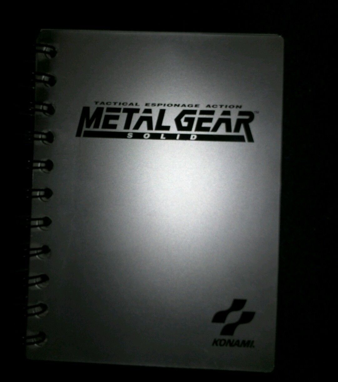 Metal Gear Solid V  aluminum notebook