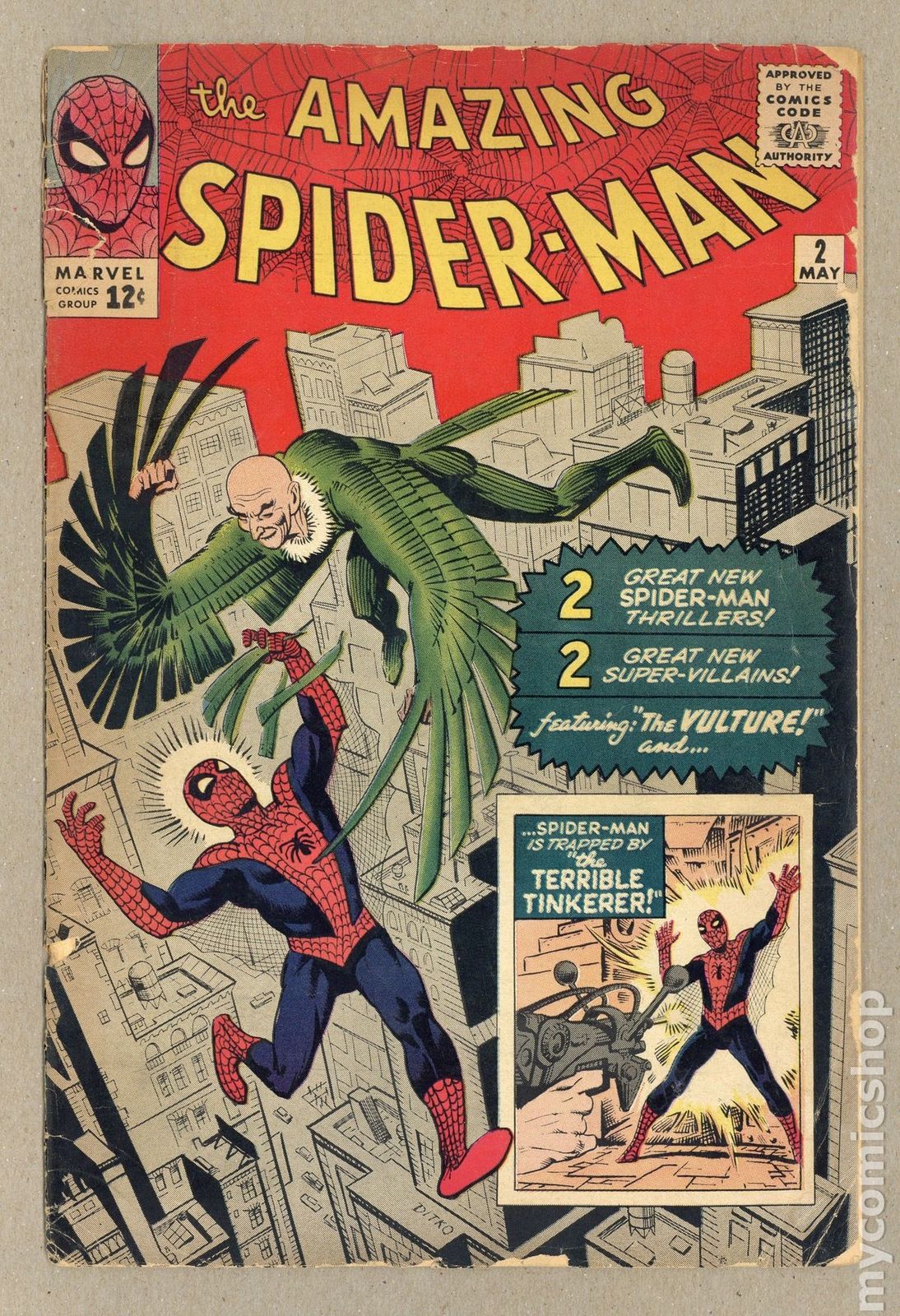 Amazing Spider-Man (1963 1st Series) #2 GD- 1.8